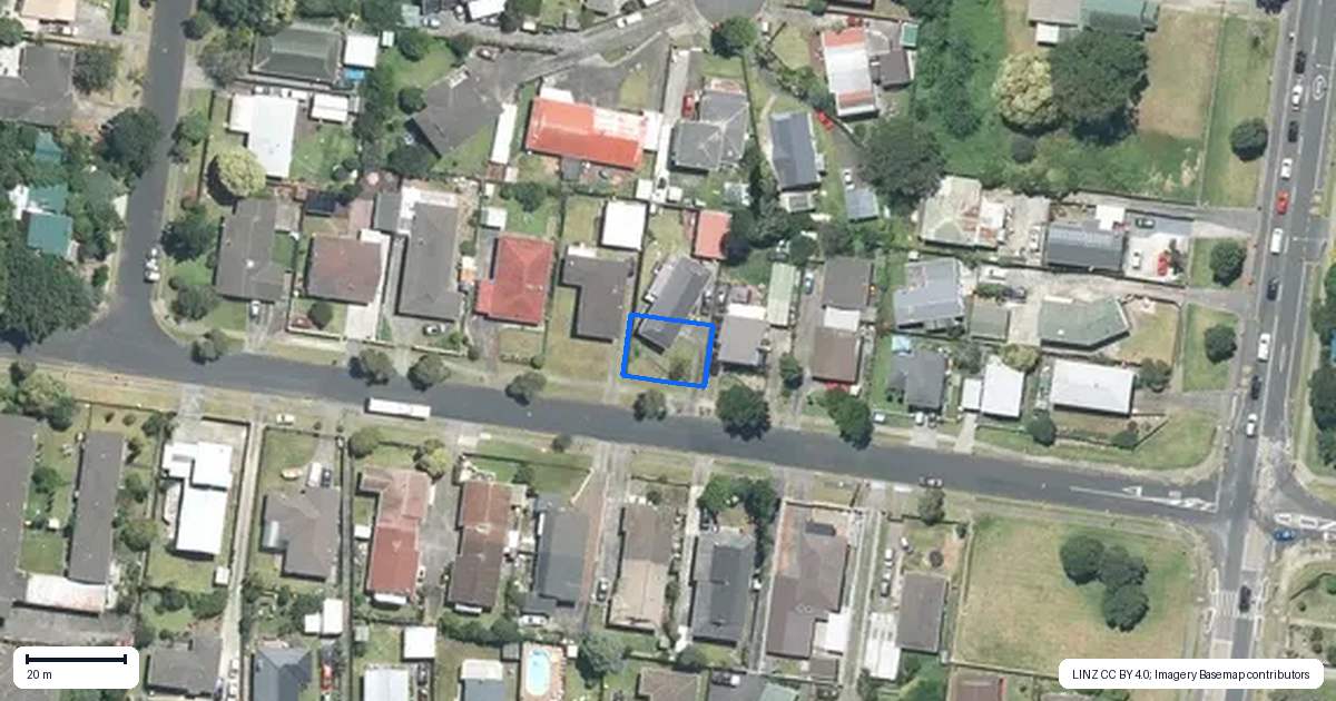 Property context map for 7A Waimai Avenue, Weymouth, Auckland