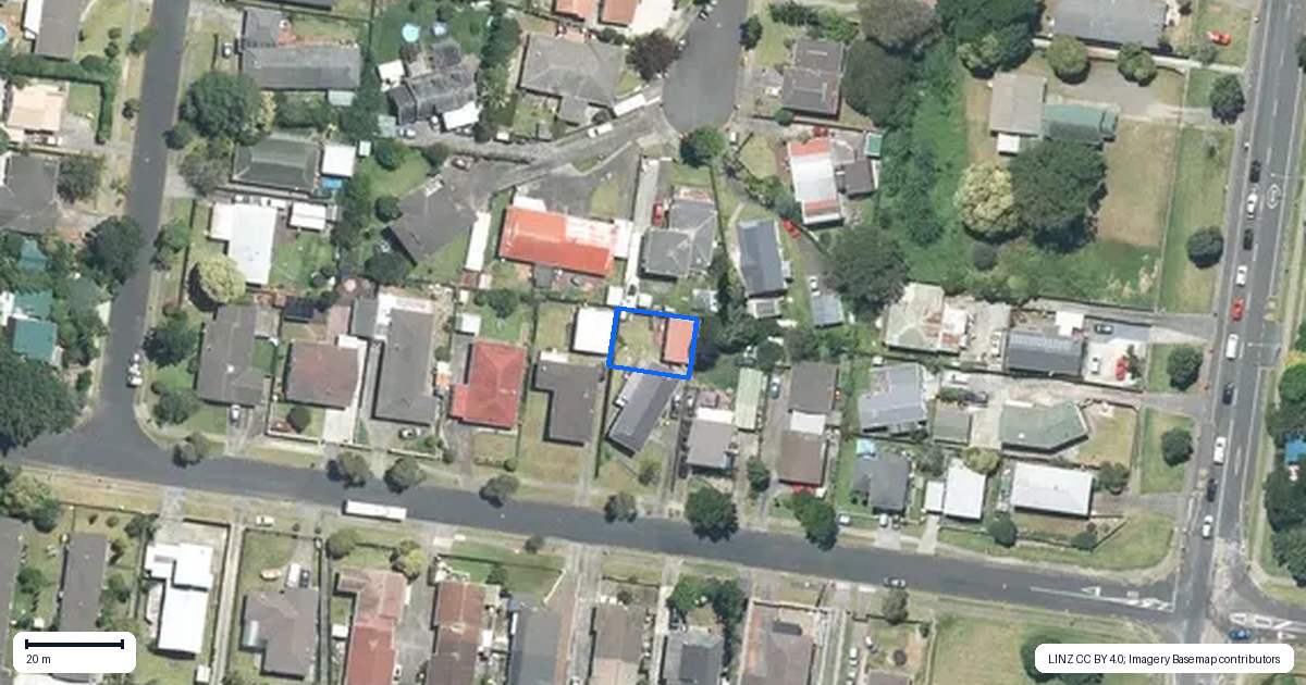 Property context map for 7C Waimai Avenue, Weymouth, Auckland