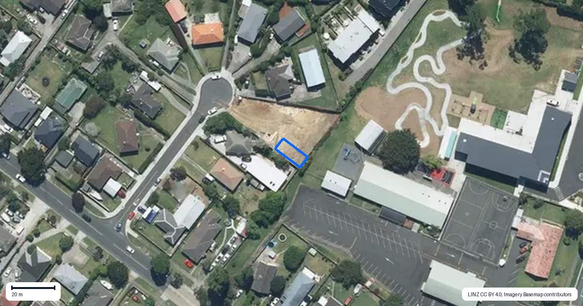 Property context map for 3/7 Cintra Place, Glen Innes, Auckland
