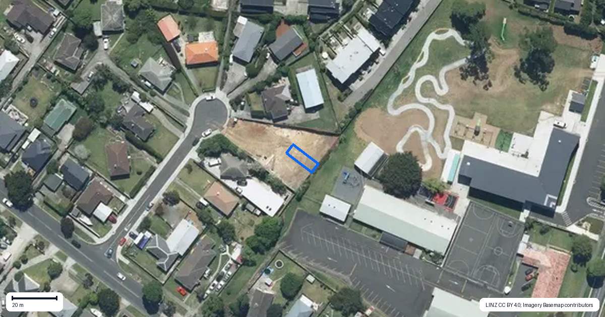 Property context map for 5/7 Cintra Place, Glen Innes, Auckland
