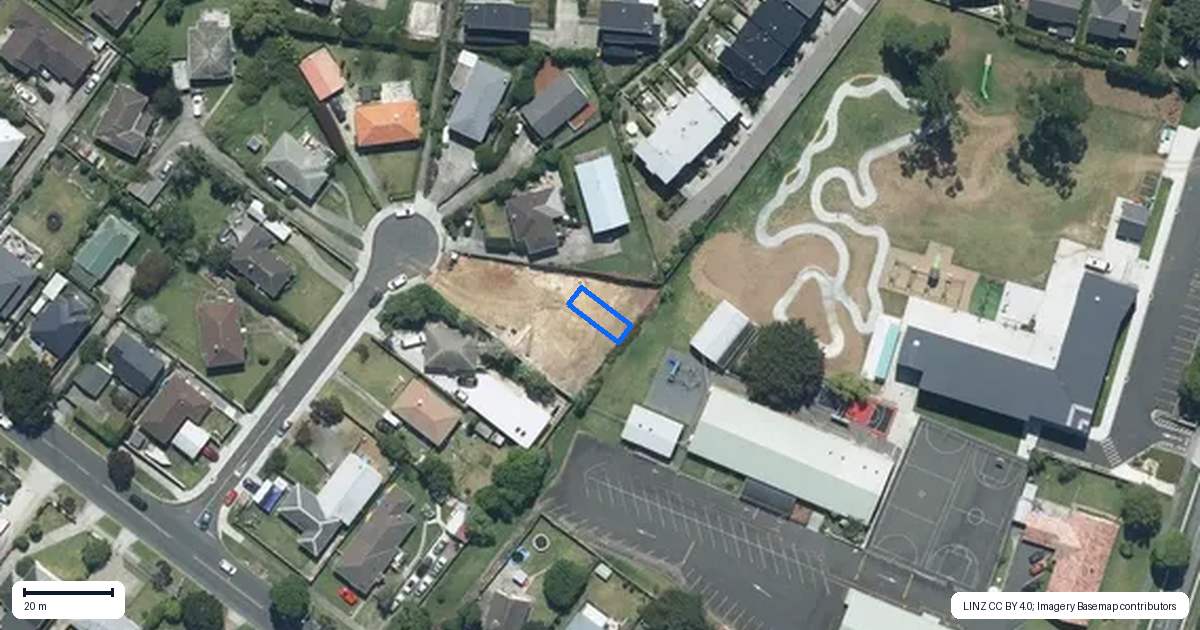 Property context map for 6/7 Cintra Place, Glen Innes, Auckland