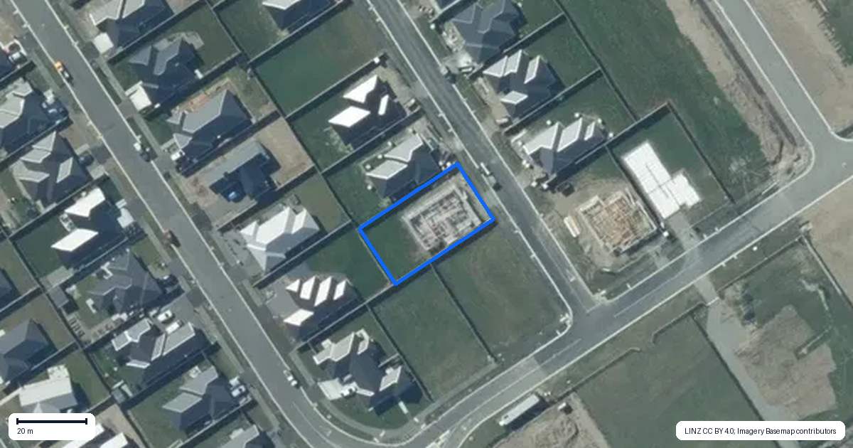 Property context map for 3 Joblin Street, Darfield