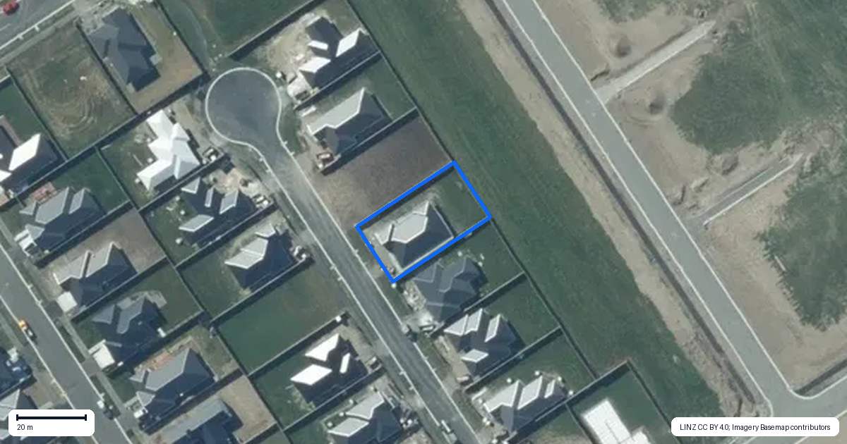 Property context map for 10 Joblin Street, Darfield