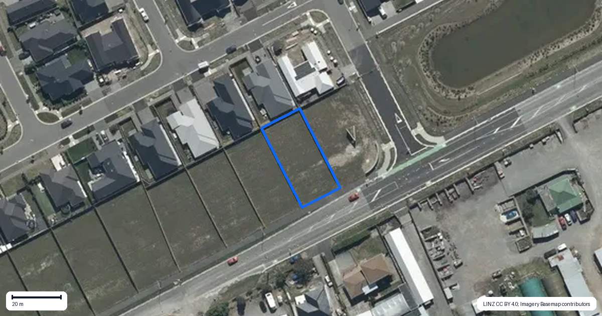 Property context map for 147 Mairehau Road, Marshland, Christchurch