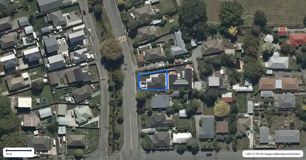 Property context map for 76 Quinns Road, Shirley, Christchurch