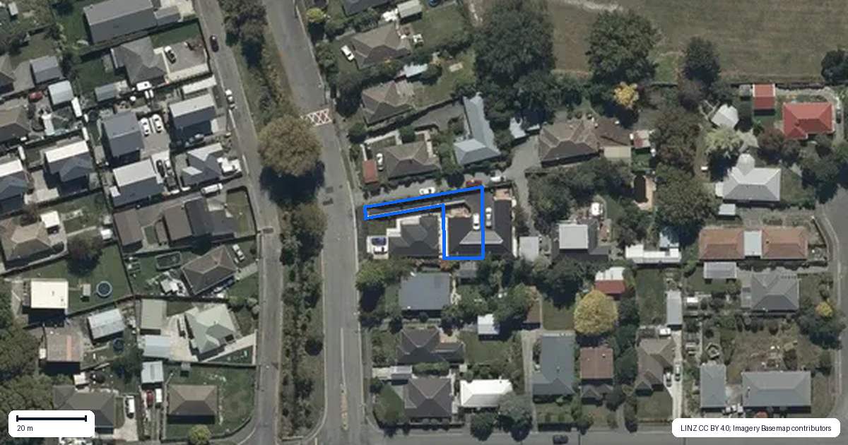 Property context map for 76A Quinns Road, Shirley, Christchurch