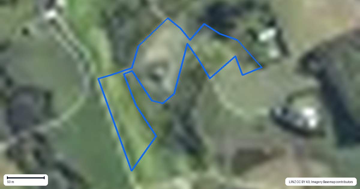 Property context map for 5 William James Lane, Makarau, Warkworth