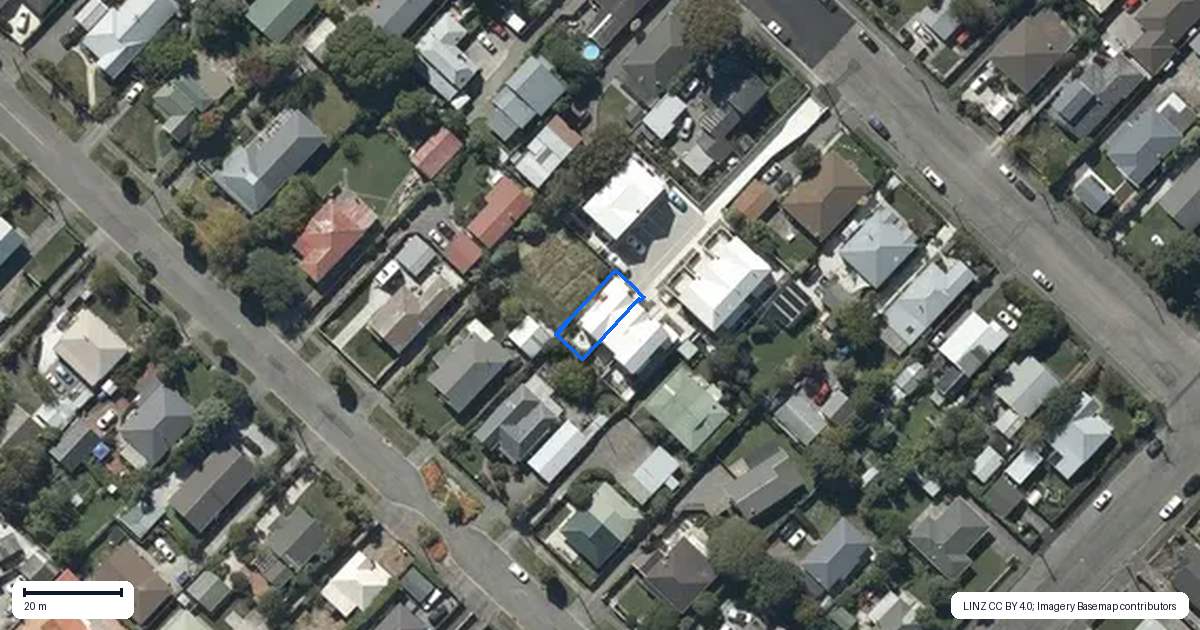 Property context map for 3/24 Dampier Street, Woolston, Christchurch