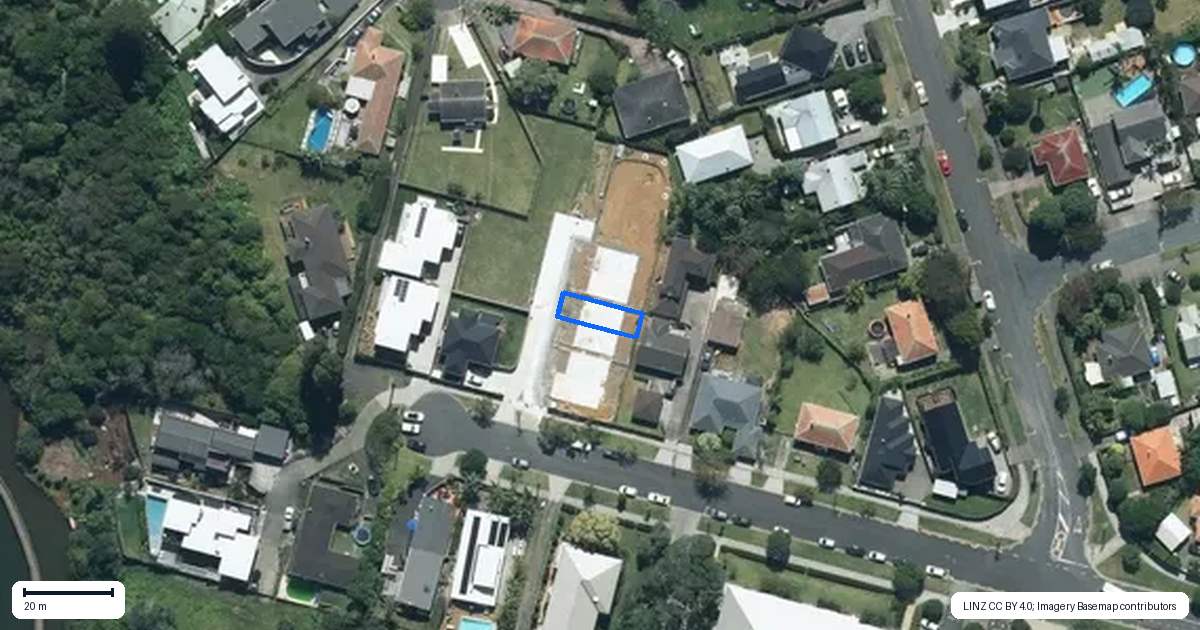 Property context map for 4/179 Meadowbank Road, Meadowbank, Auckland