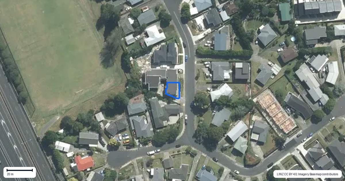 Property context map for 81B Bond Crescent, Forrest Hill, Auckland