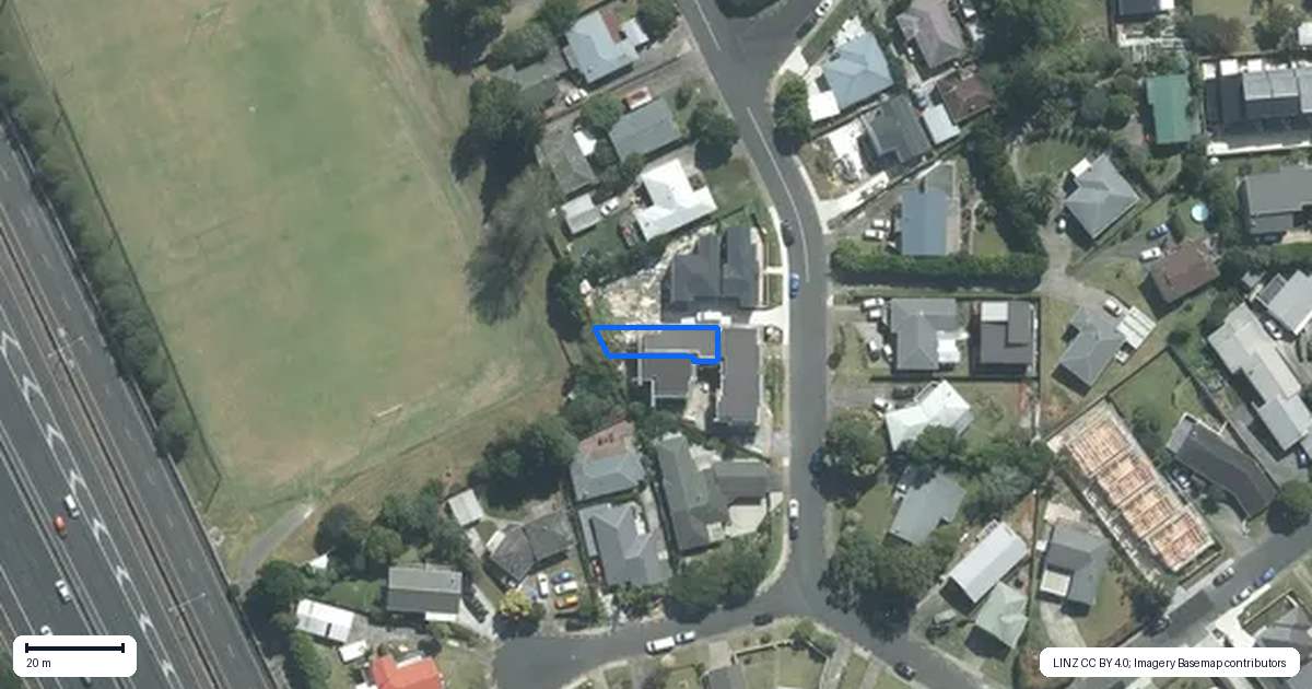 Property context map for 81C Bond Crescent, Forrest Hill, Auckland