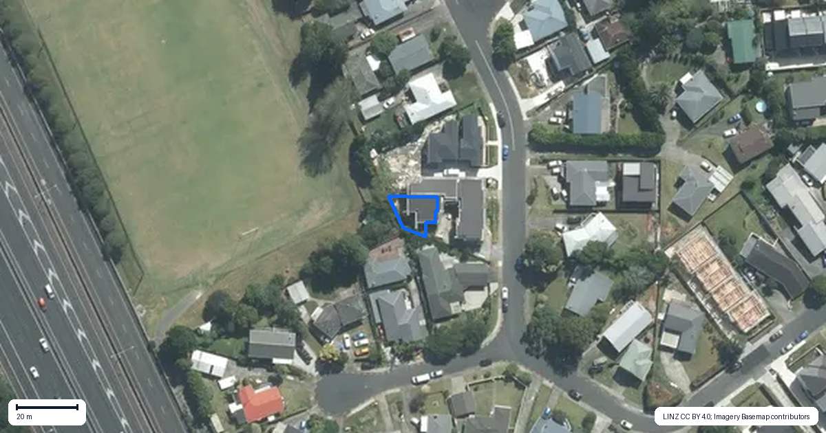 Property context map for 81D Bond Crescent, Forrest Hill, Auckland