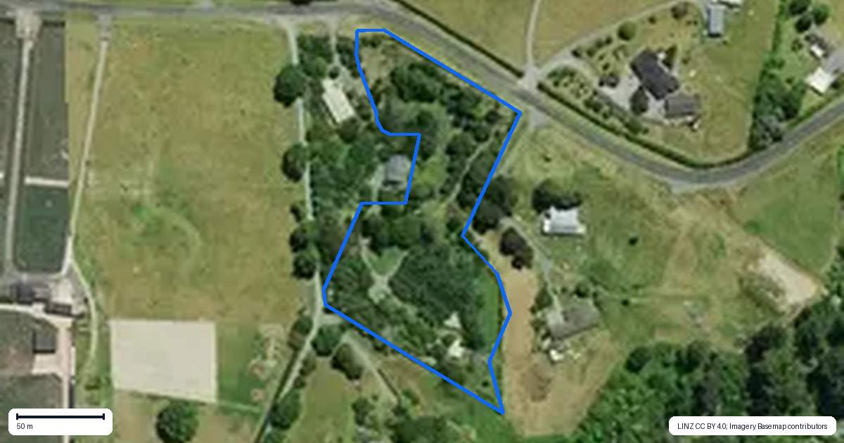 Property context map for 48 French Pass Road, Cambridge