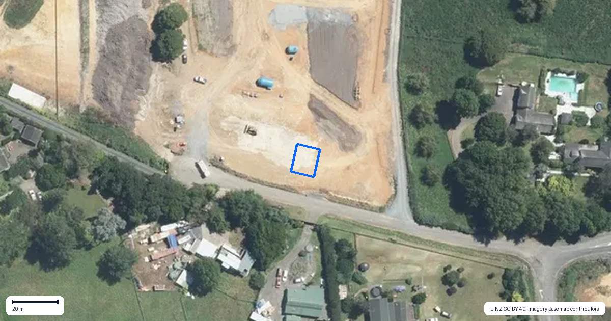 Property context map for 397 Bremner Road, Karaka, Papakura
