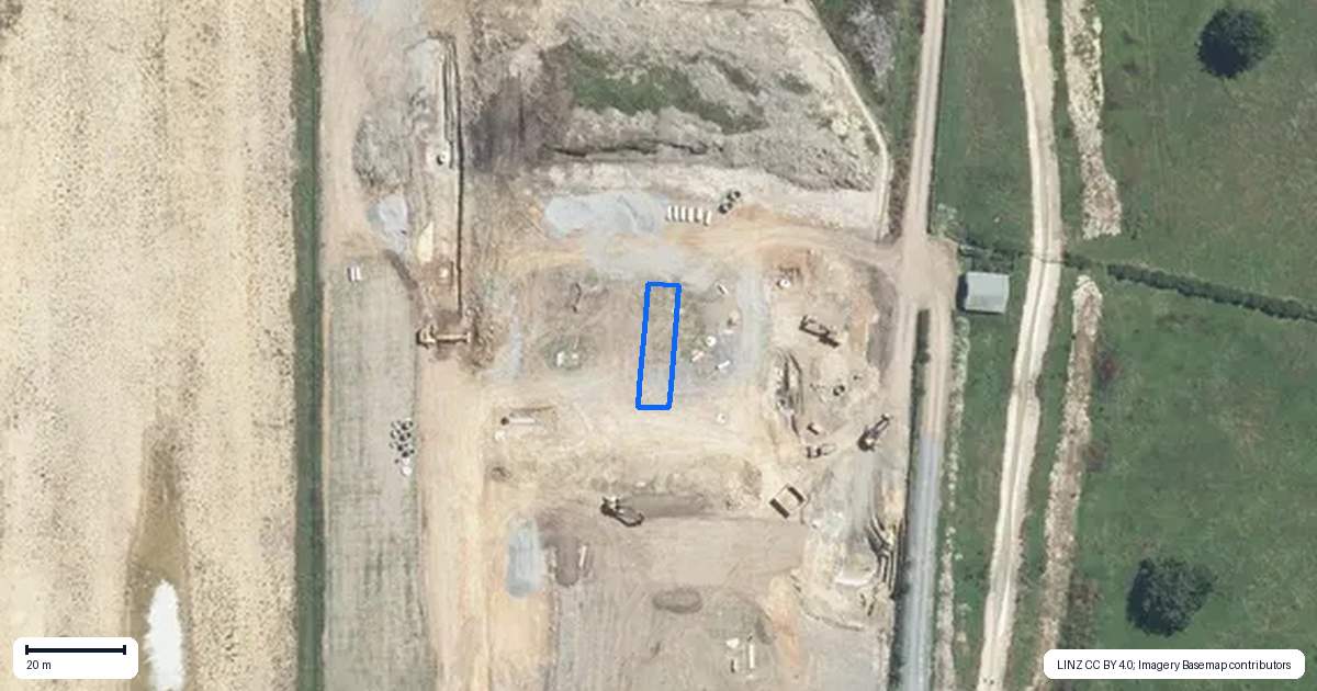 Property context map for 8 Taikato Road, Karaka, Papakura