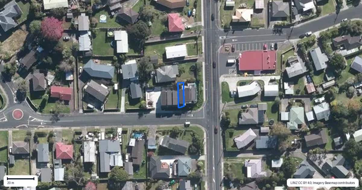 Property context map for 1D Flaxdale Street, Birkdale, Auckland