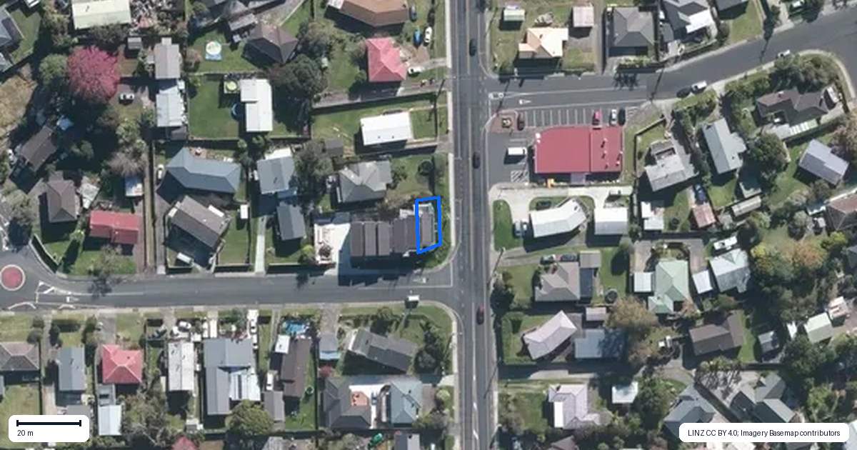 Property context map for 1F Flaxdale Street, Birkdale, Auckland