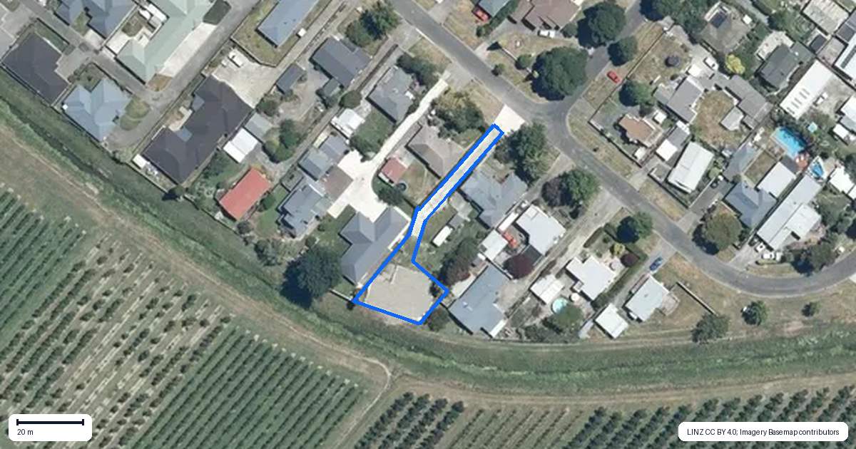 Property context map for 211A Leo Street, Akina, Hastings