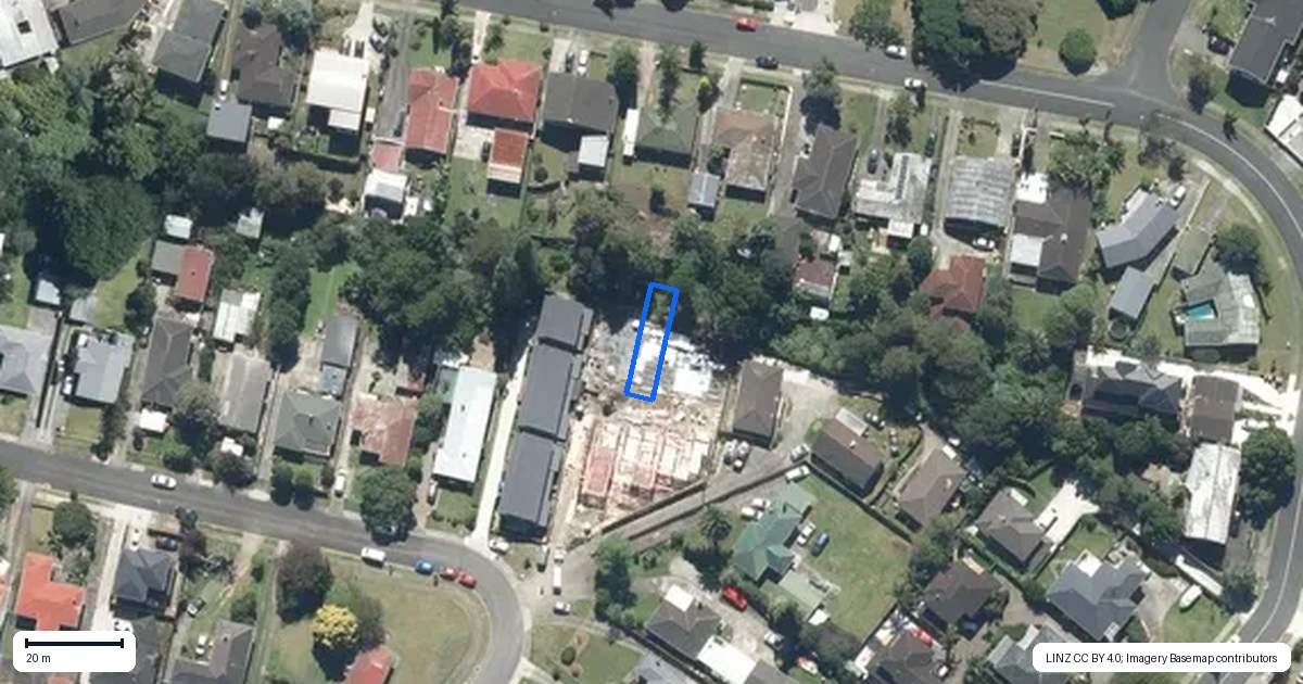 Property context map for 2/50 McLean Avenue, Papatoetoe, Auckland