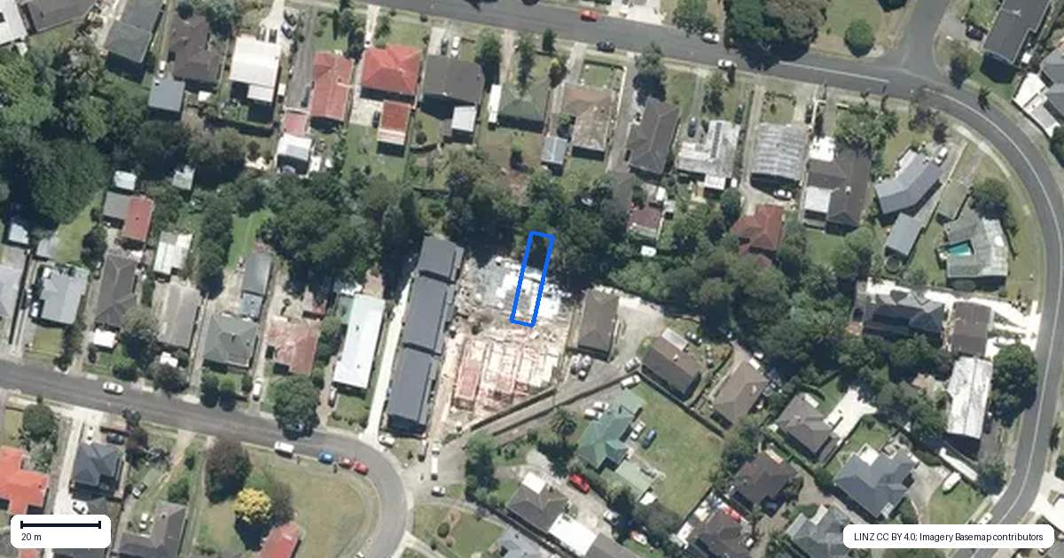 Property context map for 3/50 McLean Avenue, Papatoetoe, Auckland