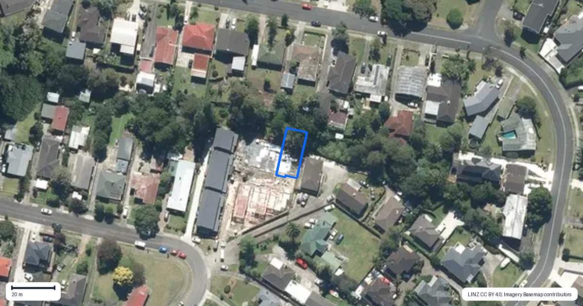 Property context map for 4/50 McLean Avenue, Papatoetoe, Auckland