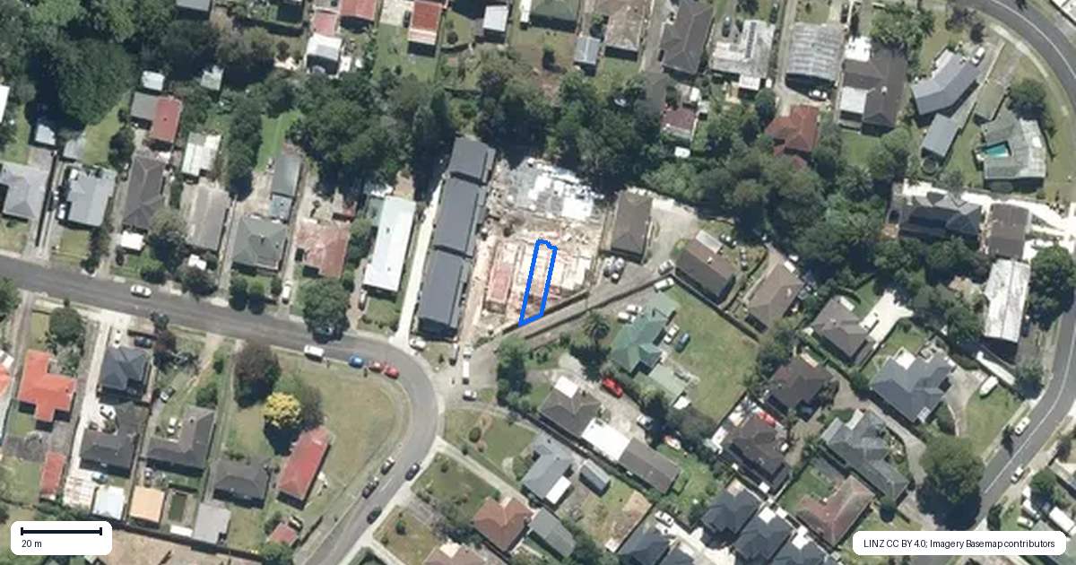 Property context map for 6/50 McLean Avenue, Papatoetoe, Auckland