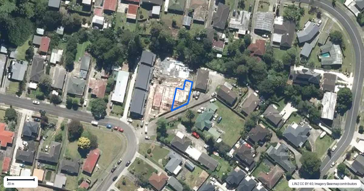 Property context map for 5/50 McLean Avenue, Papatoetoe, Auckland