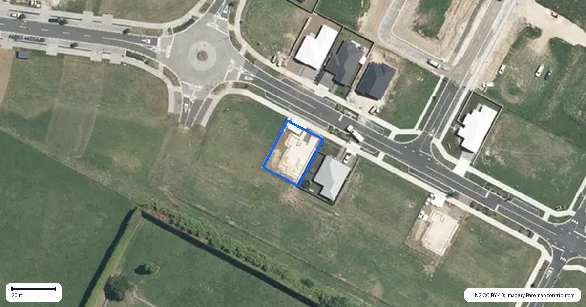 Property context map for 52 Tokotoko Parade, Matamata