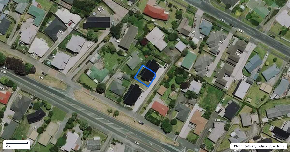 Property context map for 3/209 Ohaupo Road, Glenview, Hamilton