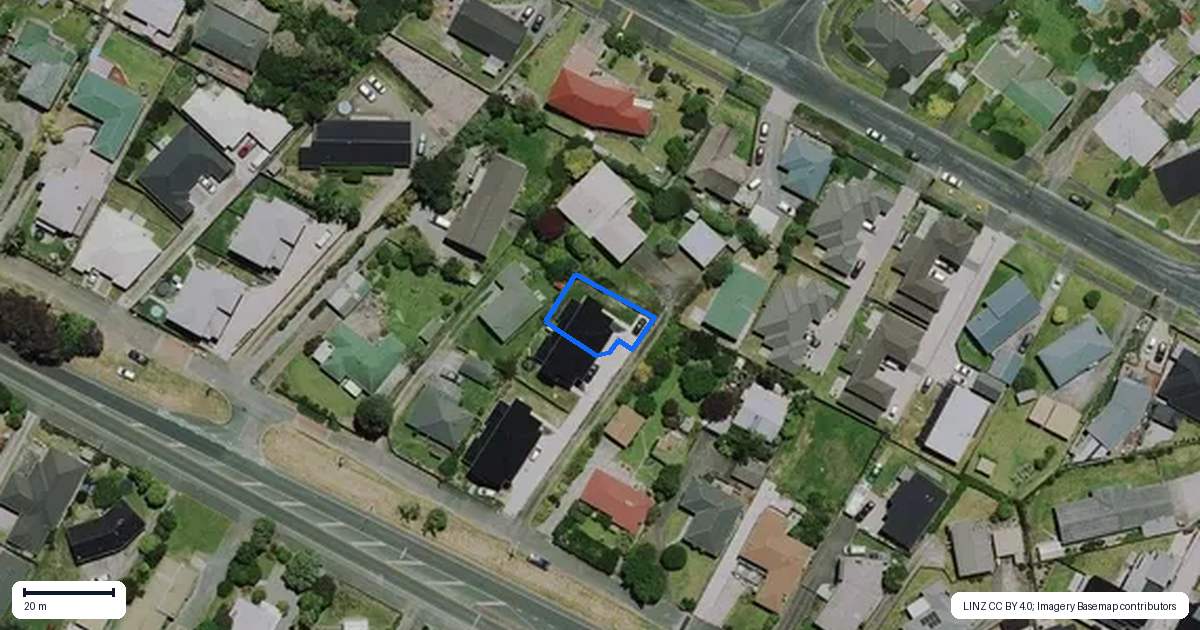 Property context map for 4/209 Ohaupo Road, Glenview, Hamilton