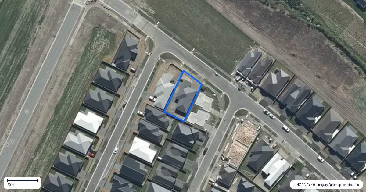 Property context map for 71 Bill Hammond Drive, Belfast, Christchurch