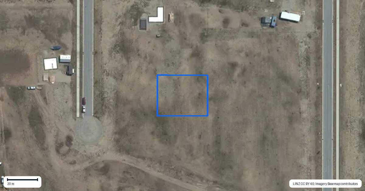 Property context map for 56 Lost Burn Road, Lake Hawea