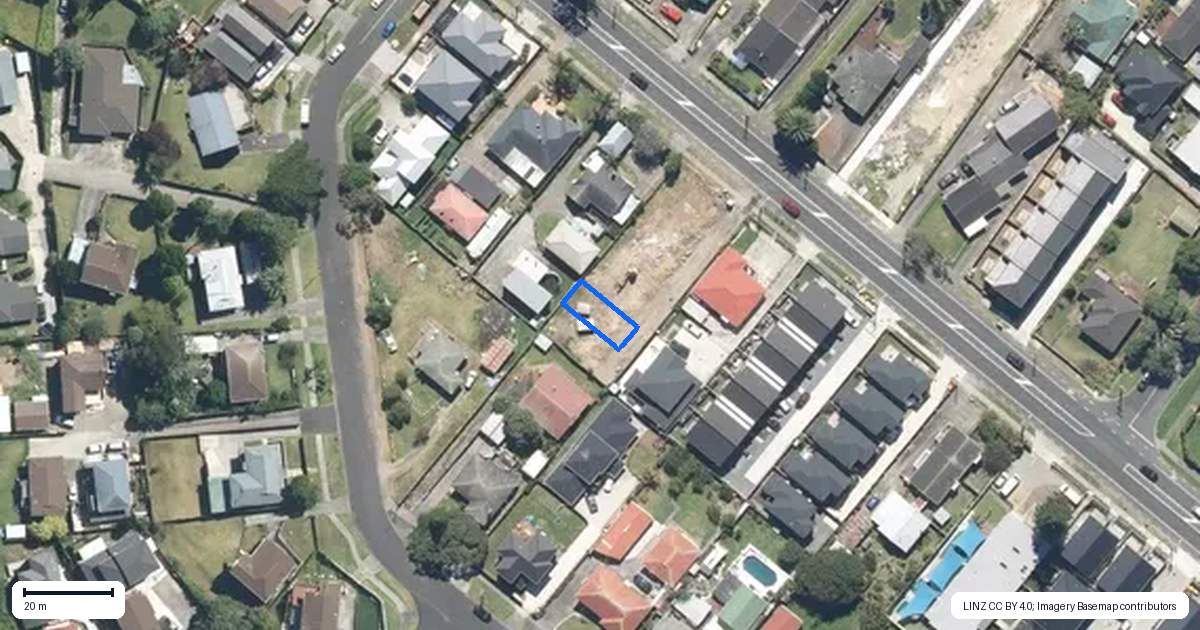 Property context map for 6/78 Station Road, Papatoetoe, Auckland