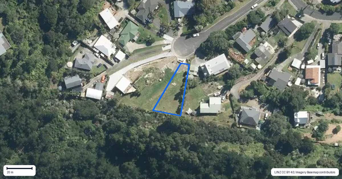 Property context map for 5 Donald Place, Stillwater, Silverdale