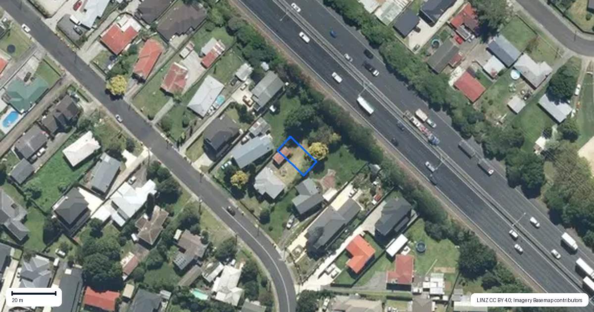 Property context map for 15D Stonex Road, Papatoetoe, Auckland