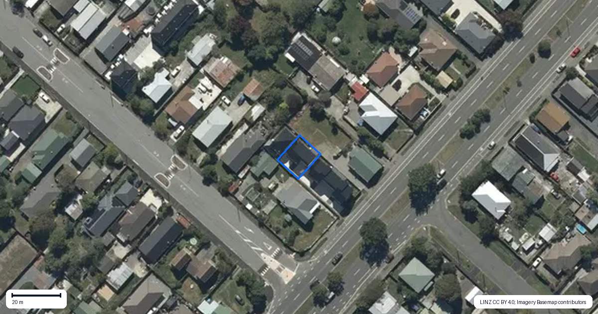 Property context map for 71C Buckleys Road, Linwood, Christchurch
