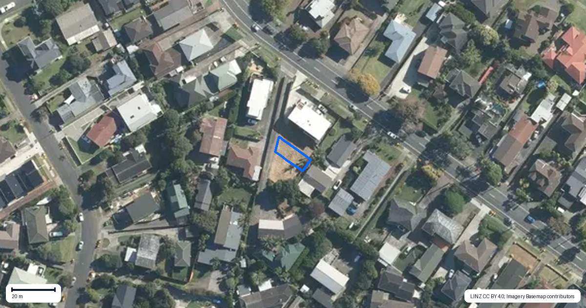Property context map for 185B Bucklands Beach Road, Bucklands Beach, Auckland