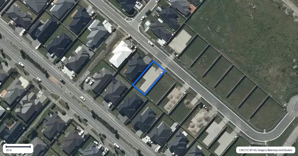 Property context map for 28 Harry Manship Crescent, Halswell, Christchurch