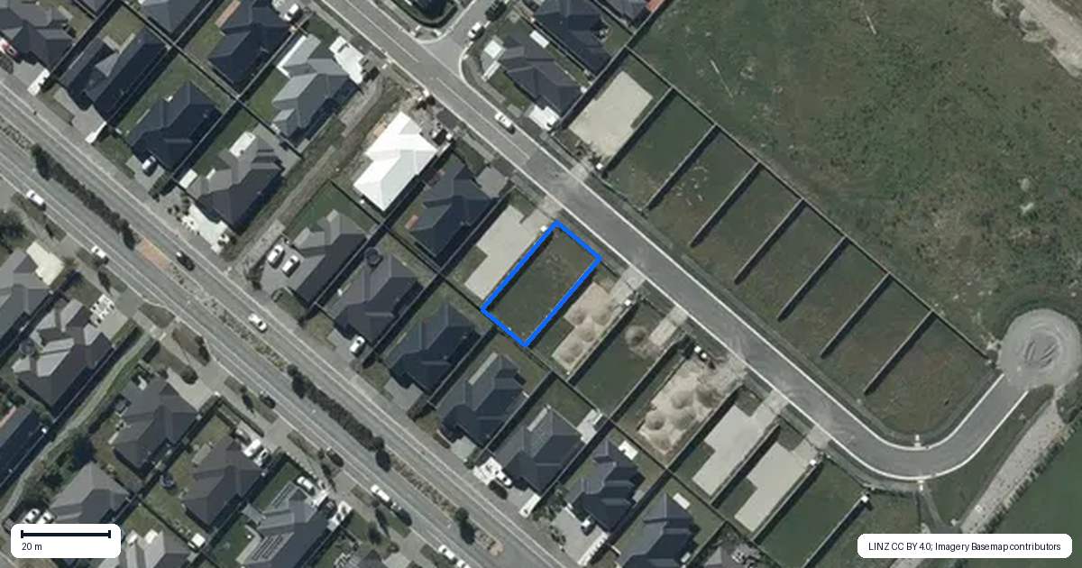 Property context map for 30 Harry Manship Crescent, Halswell, Christchurch