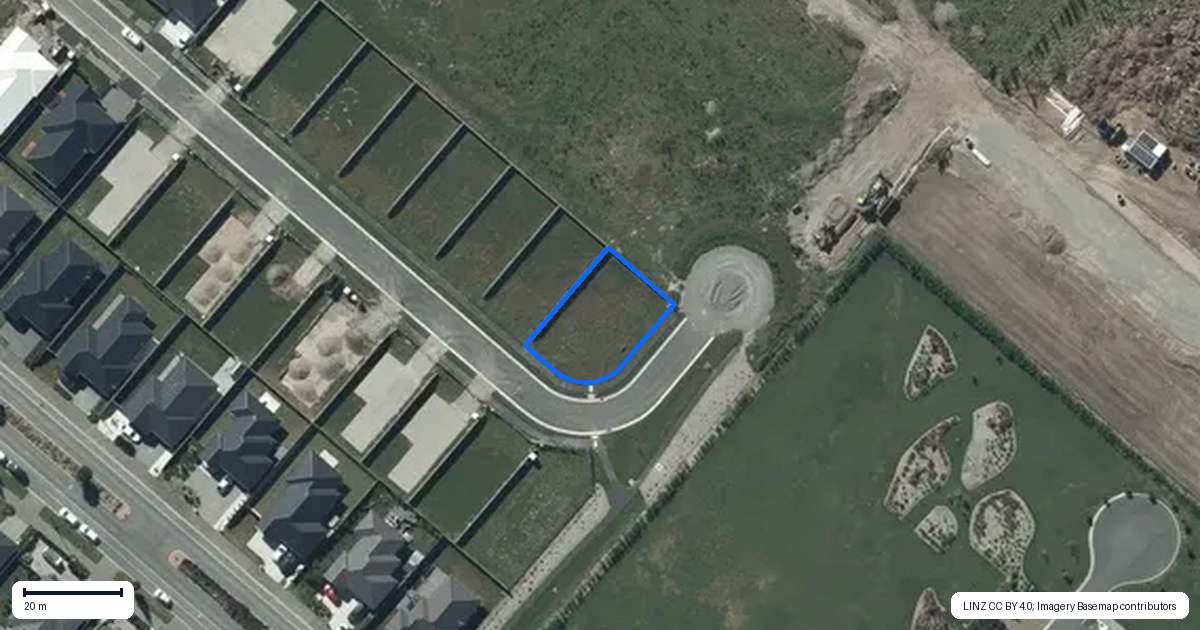 Property context map for 29 Harry Manship Crescent, Halswell, Christchurch