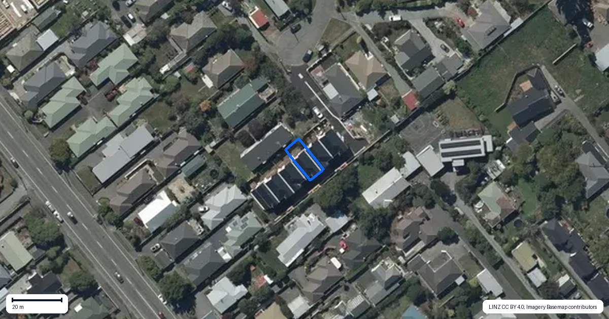 Property context map for 3/28 Deloraine Street, Somerfield, Christchurch