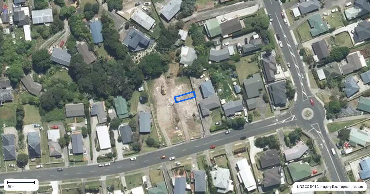 Property context map for 3/11 Seaview Road, Glenfield, Auckland