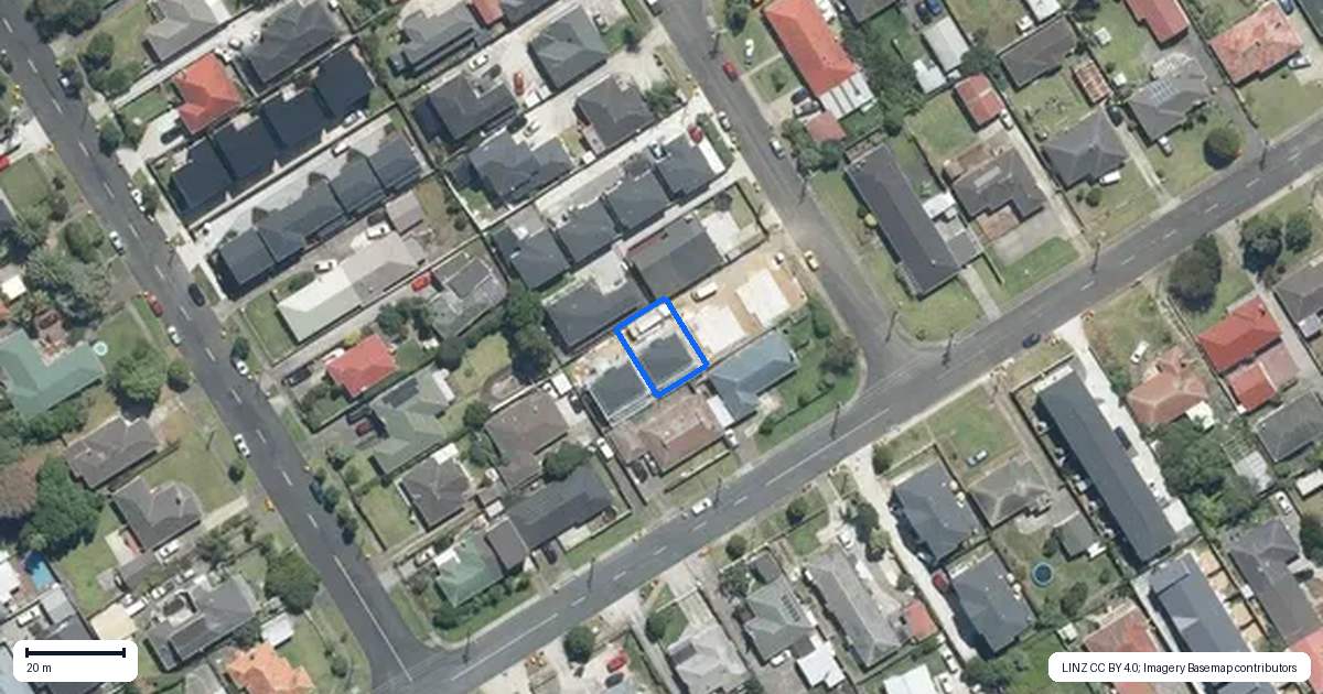 Property context map for 4C Sunnyside Crescent, Papatoetoe, Auckland