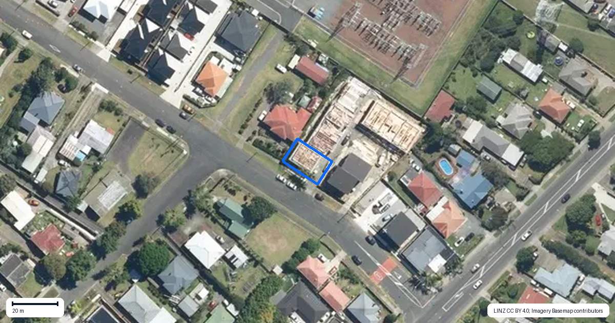 Property context map for 3 Ferguson Street, Mangere East, Auckland