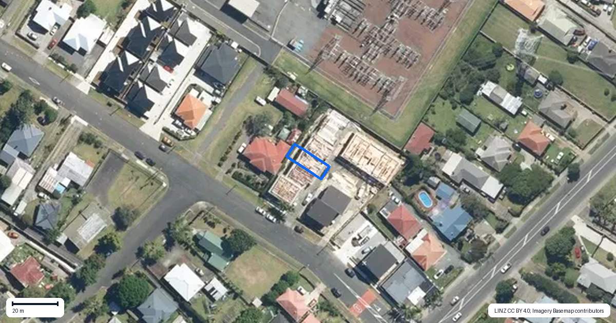 Property context map for 3B Ferguson Street, Mangere East, Auckland