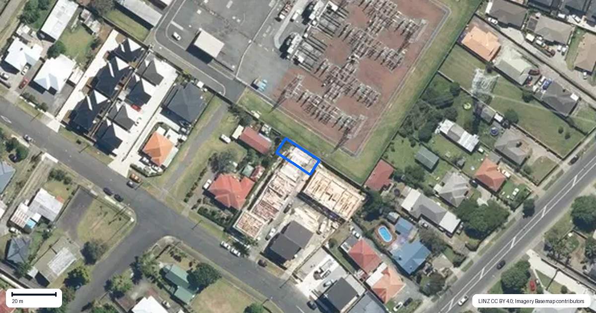 Property context map for 3E Ferguson Street, Mangere East, Auckland