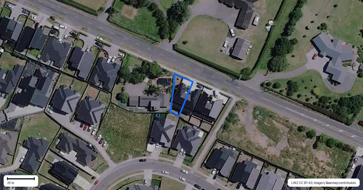 Property context map for 2/327 Horsham Downs Road, Rototuna North, Hamilton