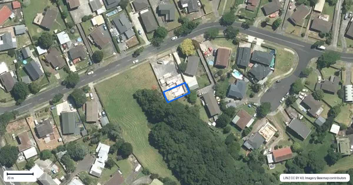 Property context map for 11C Banyan Drive, Totara Heights, Auckland