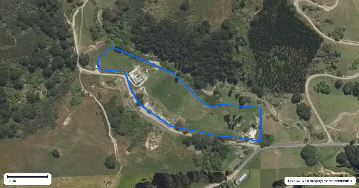 Property context map for 6472 Route 52, Herbertville