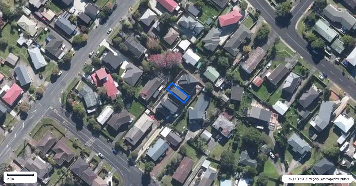 Property context map for 8D Butterworth Drive, Glendene, Auckland